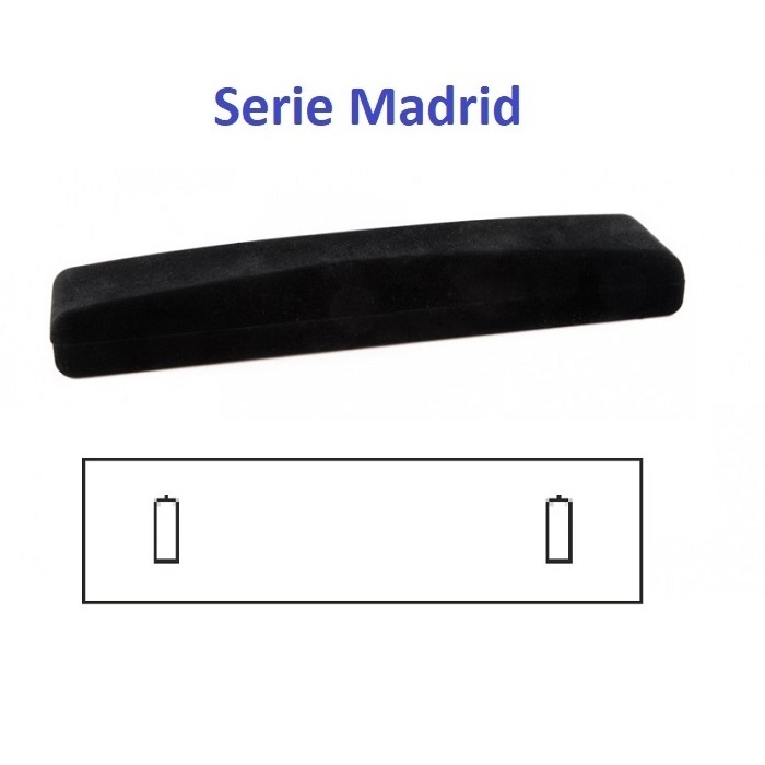 Estuche Madrid pulsera extendida 220x51x28 mm.